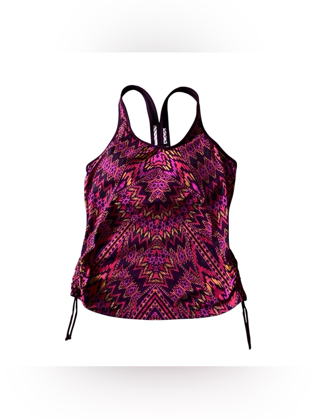 Athleta Cayo Coco Ready To Run Tankini Tank Top Swimwear Medium M Active Swim